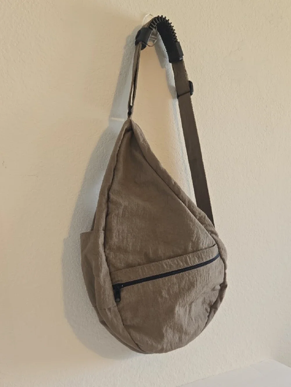 Ameribag Healthy Back Messenger Sling Bag - Taupe - OS